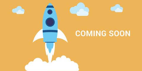 Coming Soon Website Template. Coming Soon Landing Page Design. Coming soon page for a new website.