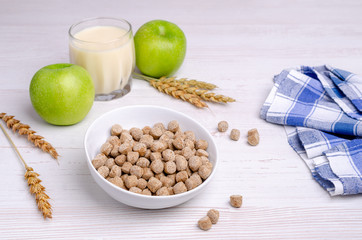 Pressed cereal bran