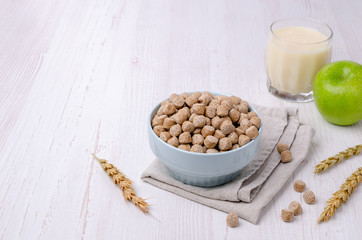 Pressed cereal bran