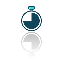 Obraz premium Stopwatch icon