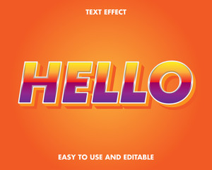 Retro Text Effect Premium Vector Text High Quality