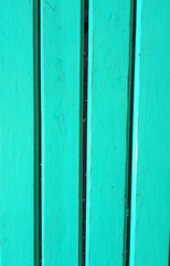 boards painted with blue paint wooden fence, wall, vertical background