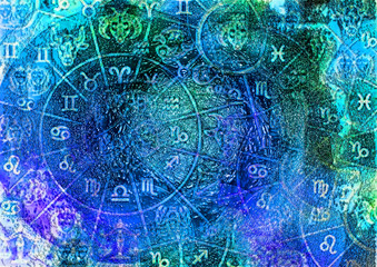 Astrology Horoscope Pattern Texture Background , Graphic Design