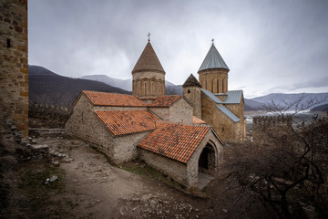 Ananuri fortress with orthodox monastery, Georgia