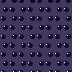 seamless vector pattern with cool sunglasses. exotic fashion trend of eyeglasses. endless repeat vector illustration for textile, print, wrapping.