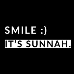 Smile it's sunnah