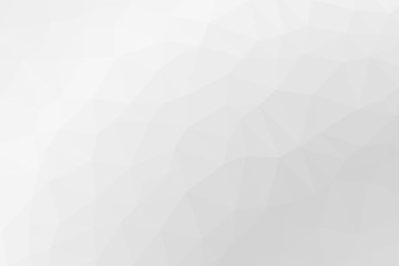 White Grey Background Low Poly Geometric Polygonal Vector Template