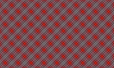Seamless Diagonal Tartan Patern