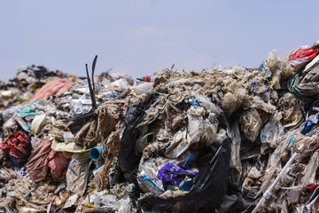 Mountain garbage in developing countries South East Asia
