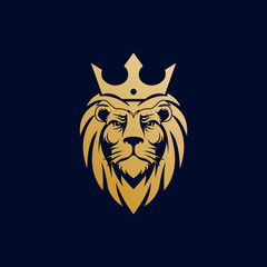 lion logo template