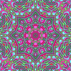 Detailed Allover Repeating Pattern Tile