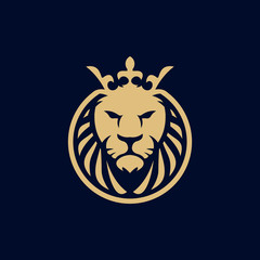 lion logo template