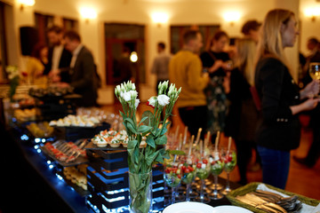 Catering. Food and drinks for parties, corporate parties, conferences, forums, banquets.
