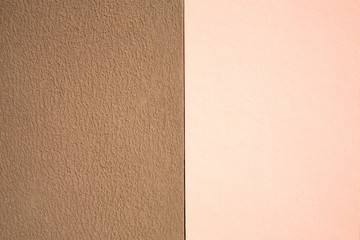 Fototapeta premium Pink colour and Brown colour Cement texture wall, Stucco wall, Concrete background, stone rough surface, For interior and exterior building concept