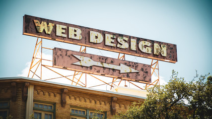 Street Sign to Web Design