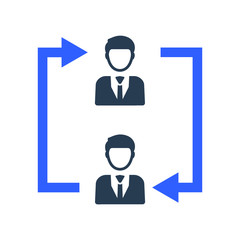 Teamwork Connectivity Icon