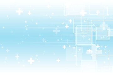 healthcare on soft light abstract background