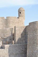 Bahrain National Fort view at Sunny day