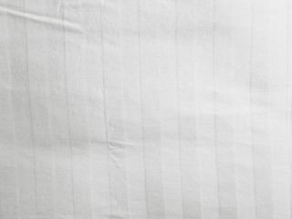 Fototapeta premium Soft white wrinkled fabric background