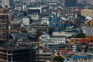 Fototapeta na wymiar Bagkok stadt panorama 