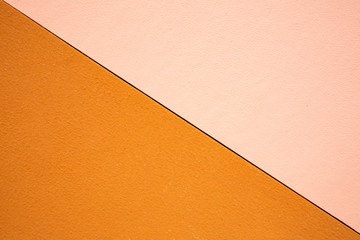 Biege colour and Orange colour Cement texture wall, Stucco wall, Concrete background, stone rough surface, For interior and exterior building concept