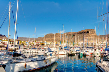 Fototapeta na wymiar Puerto de Mogan, Gran Canaria