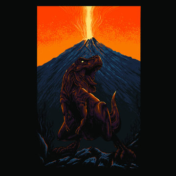 Tyrannosaurus rex illustration
