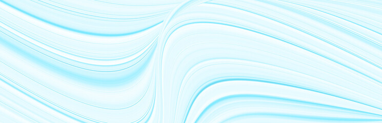 Neo mint background in a modern trend shade, a beautiful textural eyelash with waves and patterns. Template for screensaver or packaging, abstract illustration in blue. 