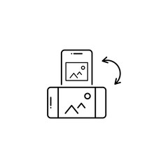 rotate phone, change screen orientation icon