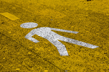 Fussgänger Pictogramm