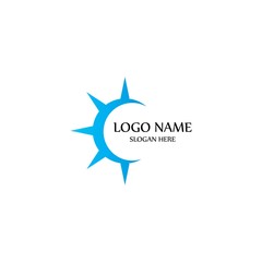Compass Logo Template vector icon illustration