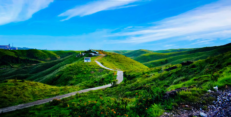 Obraz premium view of mountains