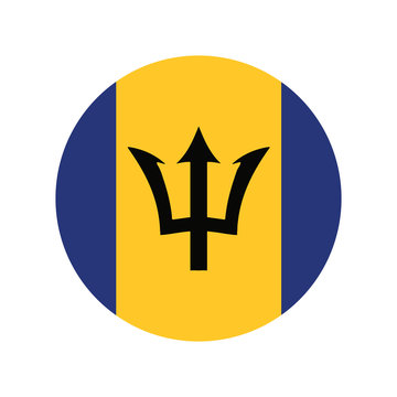 Flag of Barbados. Vector illustration eps 10.