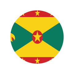 Grenada national flag. Vector illustration eps 10.
