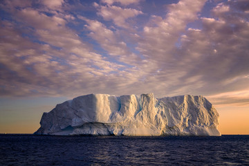 Greenland Ilulissat color glaciers sea ocean fjord