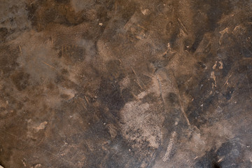 wall background, brown background  abstract, orange mortar texture, old wall