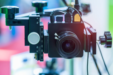 Robotic vision sensor camera system in intellegence factory