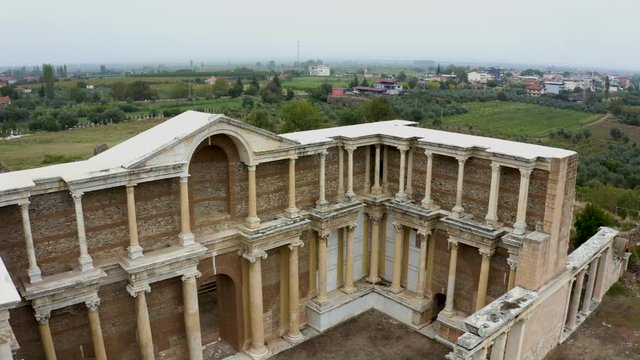 Sardes Ancient City, The Greek gymnasium of Sardis. Manisa Turkiye