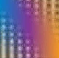 abstract colorful background with metal dots