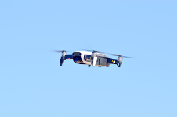 drone quadrocopter with camera
