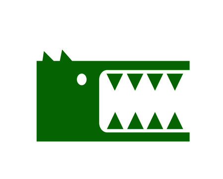 vector illustration of green icon