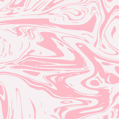Marble Texture Vector Pink Liquid Paint Background. Fluid Paint Suminagashi Modern Pattern for Ice Cream, Cosmetics Ads, Stone Granite Design. Hipster Stone Marble Texture, Cool Neon Painting Splashes