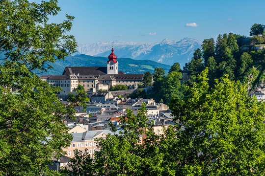 Nonnberg Abbey In Salzburg