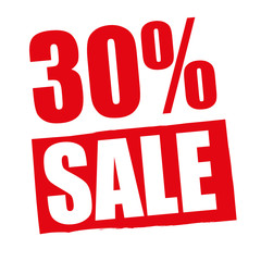 30% Sale Rabatt