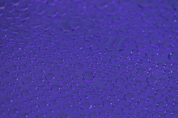 Beautiful bokeh in dark blurry background at night.