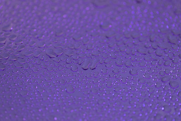 Beautiful bokeh in dark blurry background at night.