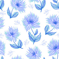 Decorative floral background