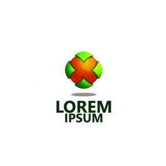 COMPANY LOGO 3D, Modern abstract design vector element for identity, logotype or icon. 