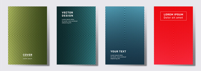 Geometric lines patterns with edges, angles.