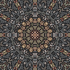 abstract polygonal dark colors manala graphic